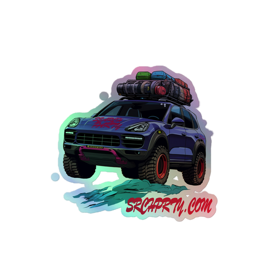 Overland Div | Holographic Sticker